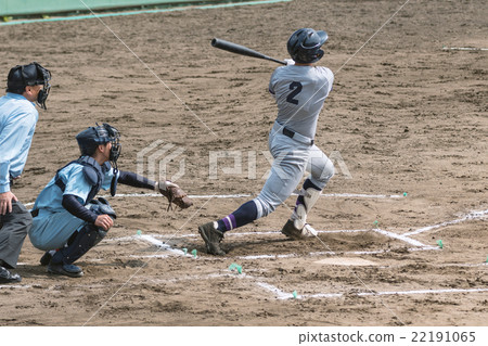 高中棒球比賽風景 22191065