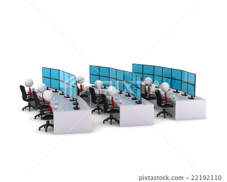 support Center - Stock Illustration [22192110] - PIXTA