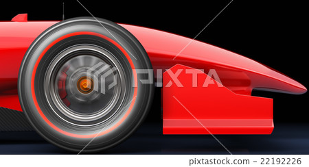 Car wheel with motion blur 22192226