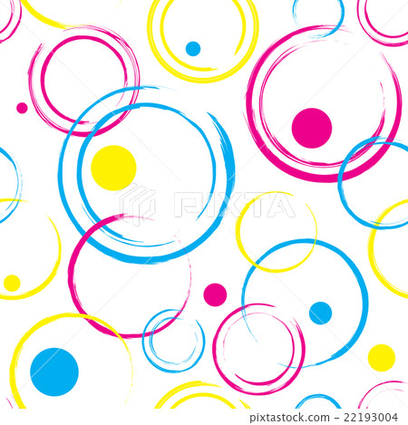 Abstract Circles Seamless Pattern Abstract Circles Seamless Pattern 22193004