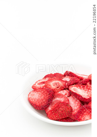 冷凍乾草莓:冷凍乾燥的草莓 冷凍乾草莓:冷凍乾燥的草莓 22196854