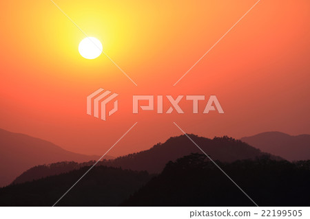高野龍津地平線日落美景 高野龍津地平線日落美景 22199505