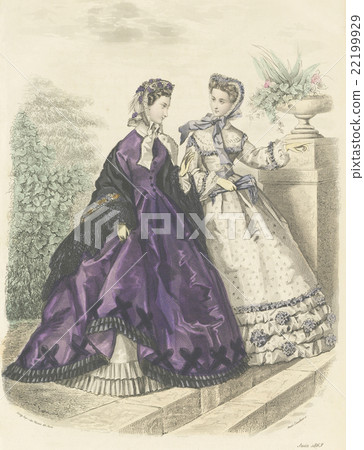 19世紀法國時裝板塊 19世紀法國時裝板塊 22199929