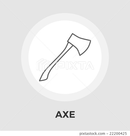 Axe Vector Flat Icon Axe Vector Flat Icon 22200425