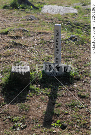 Nara Prefecture "Takatori Castle Ruins" Trippyeong Triple Triple Mountain Triangle Point 22201069
