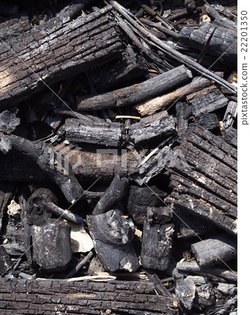 dark ash and rest of burned dangerous waste dark ash and rest of burned dangerous waste 22201350