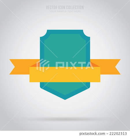 Abstract isolated badge, label or sticker, vector 22202313