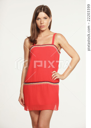 Beautiful woman in stylish clothes Beautiful woman in stylish clothes 22203399
