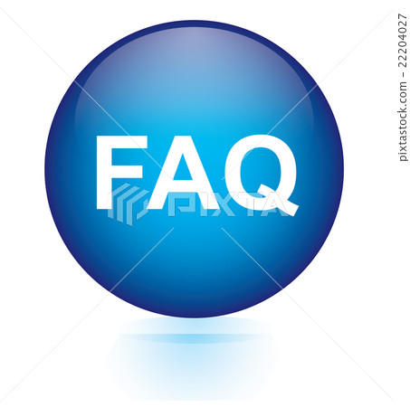 faq blue circular button faq blue circular button 22204027