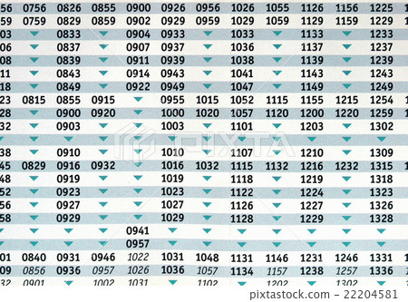 Timetable Timetable 22204581