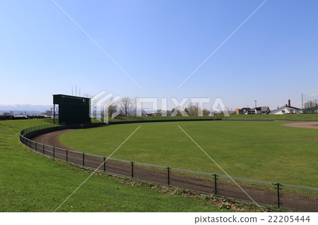 棒球場/ Nayoro市政體育場（左外野座位到記分牌和後屏幕 22205444