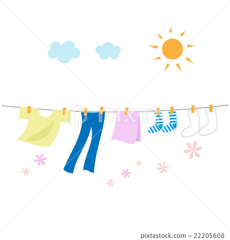 Laundry on a sunny day 22205608