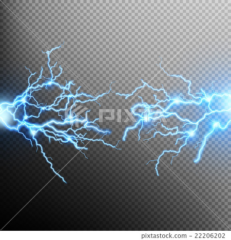 Electric lighting effect. EPS 10 - Stock Illustration [22206202] - PIXTA