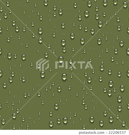 Water Transparent Drops Seamless Pattern - Stock Illustration [22206537 ...