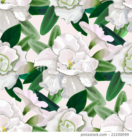 Gentle azalea pattern - Stock Illustration [22208099] - PIXTA