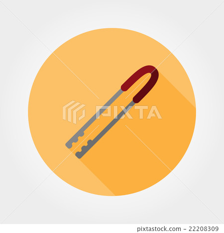 Kitchen tongs icon. 22208309