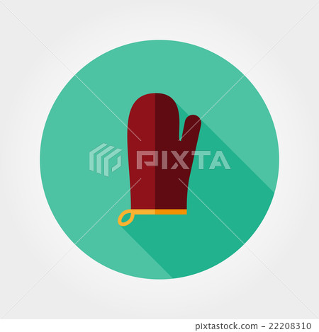 Kitchen mitten. Potholder. 22208310