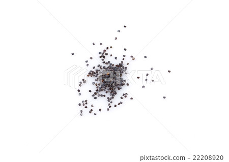 Poppy seeds isolated on white Poppy seeds isolated on white 22208920
