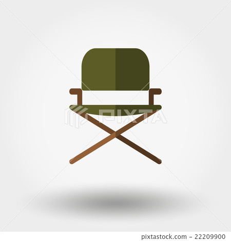 Camping chair. Icon. 22209900