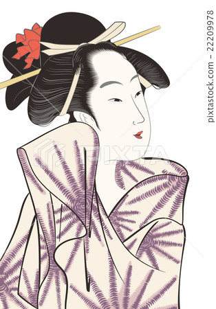 Ikko Sakae Chang Guo中等美容鏡Sasaya Kusuga圖像例證 Ikko Sakae Chang Guo中等美容鏡Sasaya Kusuga圖像例證 22209978