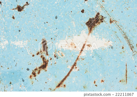 Metallic rusty blue texture 22211867