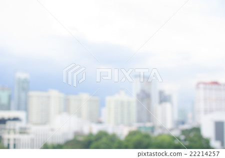 Abstract blur Bangkok city background,  22214257