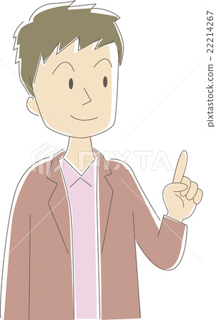 Male pointing 22214267