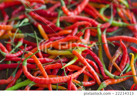 several red hot chili peppers, 22214313
