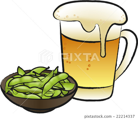 Beer and Edamame 22214337