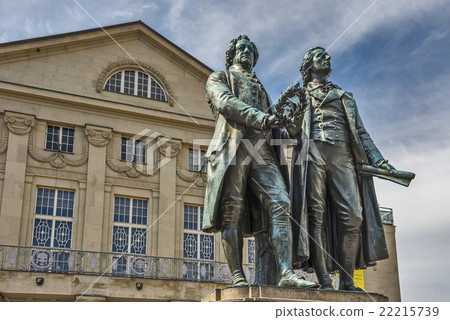 Goethe and Shiller Monument 22215739