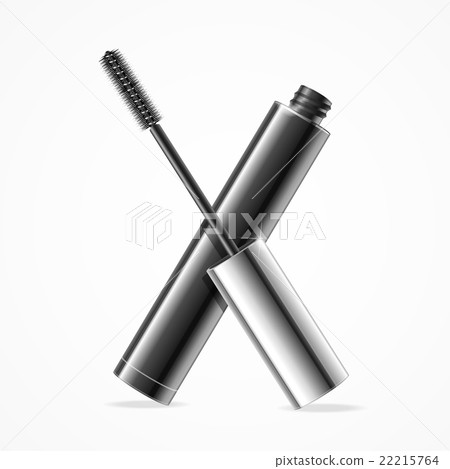 Black Mascara. Vector 22215764