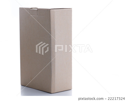 Cardboard box isolated on white Cardboard box isolated on white 22217324