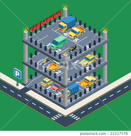 Car Parking Concept  22217576