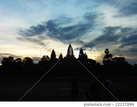 Sunset of Cambodia _ Angkor Wat Sunset of Cambodia _ Angkor Wat 22217899