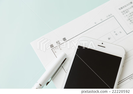 簡歷和智能手機 簡歷和智能手機 22220592