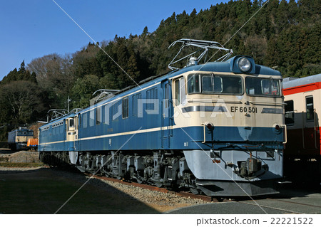 EF 60 type 500 series electric locomotive 22221522