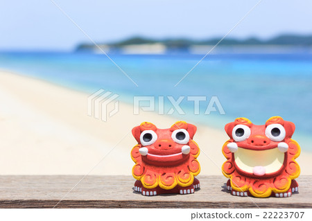 Okinawa Akajima Kita Beach Beach Shisa Okinawa Akajima Kita Beach Beach Shisa 22223707