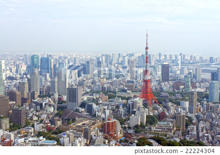 從森林塔希望的六本木新城東京塔 22224304