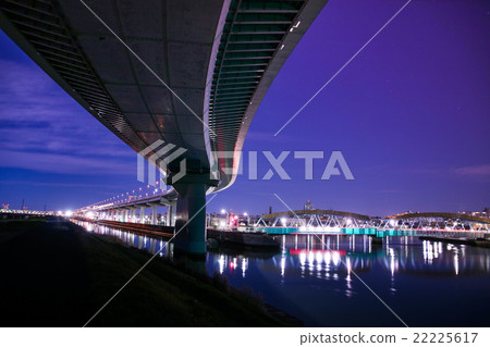 資本高速的夜景 22225617