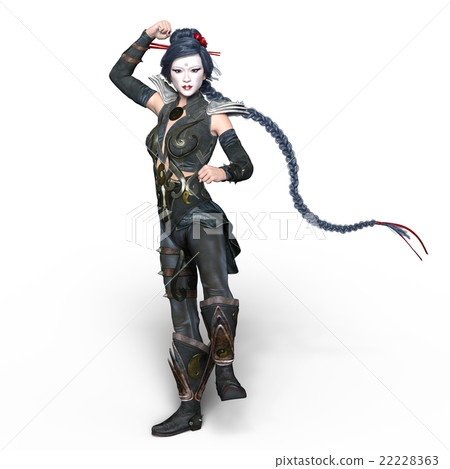 Female fighter 22228363