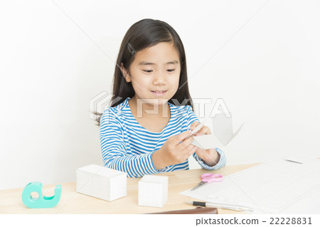 工作在女孩女孩小學數學的女孩 22228831