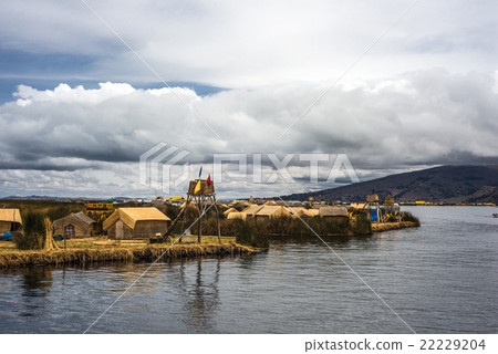 Floating Islands on the Lake Titicaca, Puno 22229204