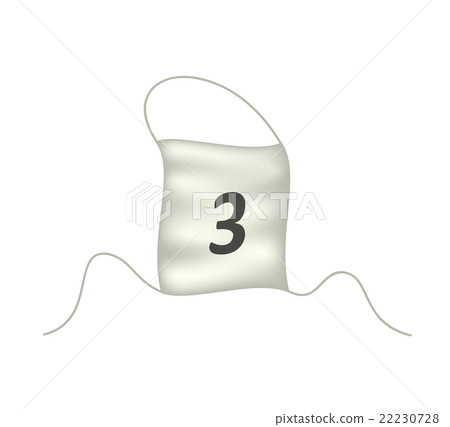 Racing number in light design  22230728