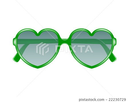 Sun glasses in shape of heart 22230729