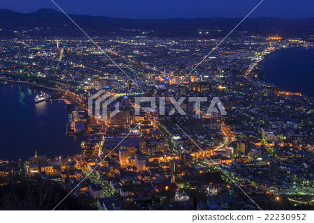 從函館山的100萬美元的夜景 22230952