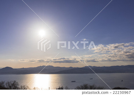 在津輕海峽的日落 在津輕海峽的日落 22230967
