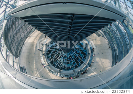 View of Reichstag dome,Berlin 22232874