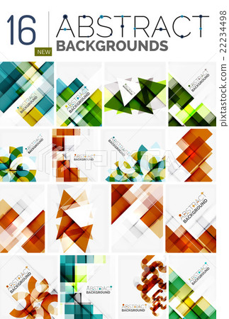 Collection of abstract backgrounds 22234498