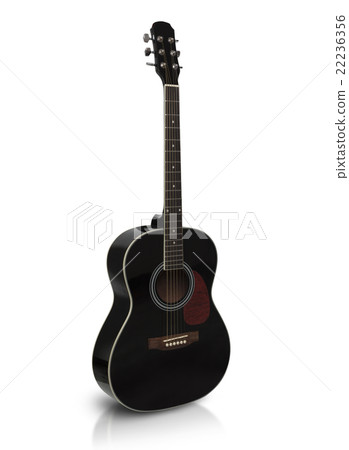 Acoustic guitar isolated on the white background Acoustic guitar isolated on the white background 22236356