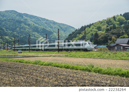 Hokuriku Line Yogo-Kinomoto Series 683 Limited Express Shirasagi Hokuriku Line Yogo-Kinomoto Series 683 Limited Express Shirasagi 22238264